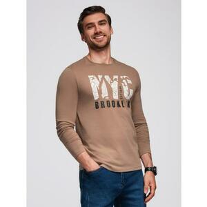 Férfi pamut póló ékszerrel a mellkason – fekete V1 OM-TSCT-0290 kép