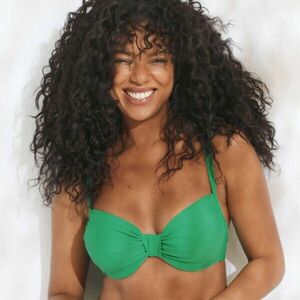 Solaro egyszínű fürdőruha melltartó merevítővel kép