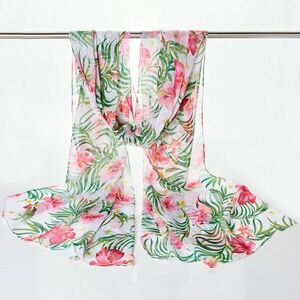 Hibiszkuszmintás sál kép