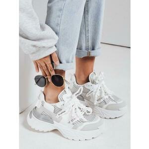 Női magas platform tornacipő BEASTAR fehér kép