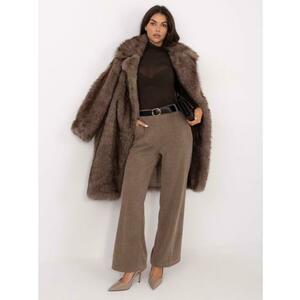 Barna, testhezálló blúz viszkózával kép