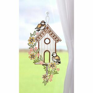 Ablakdekoráció Madáretető kép