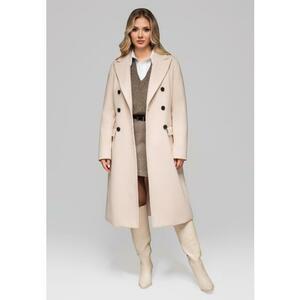 Női két soros, testhezálló zakó LARICA OW-COLC-0108 v3 – bézs kép