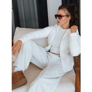 Női kapucnis pulóver fehér kép