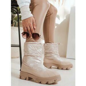 Női hócsizma SNOBOOT bézs, bézs kép