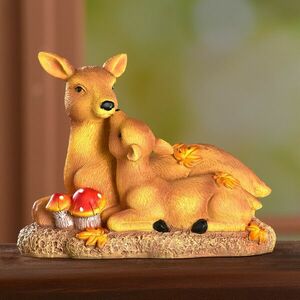 Gímszarvas szarvasborjával kép