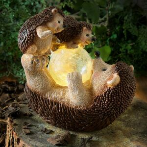 Napenergiás sündisznócsalád kép