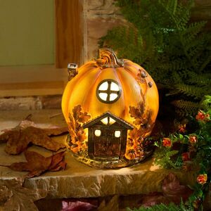 Világító tökház kép