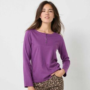 Tunikanyakú hosszú ujjú póló kép