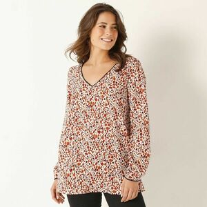 Szélesítet, apró mintás tunika kép