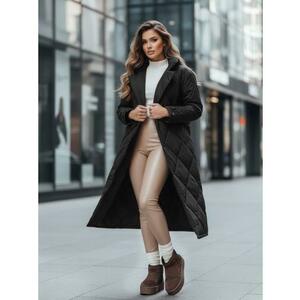 Női steppelt téli kabát WARMISSA, fekete kép