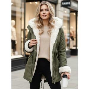 Női téli parkás kabát ARCTIC, zöld kép