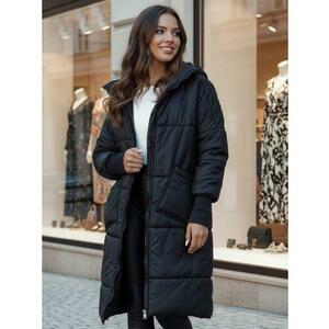 Női oversized steppelt kabát NADIA, fekete kép