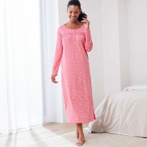 Hosszú ujjú, masnimintás hálóing kép