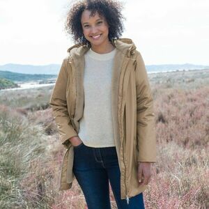 Vízálló kabát plüss béléssel kép