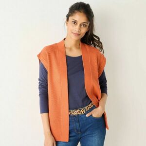 Kötött mellény gyöngymintával kép