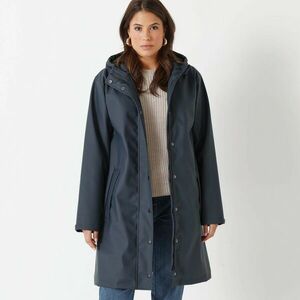 Vízálló hosszú kabát polár béléssel, újrahasznosított poliészterből kép