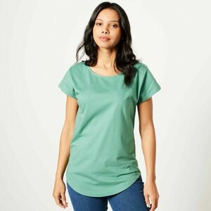 Hosszú póló rövid ujjakkal kép