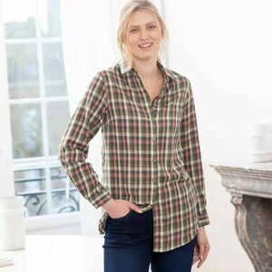 Hosszú, kockás flaneling kép