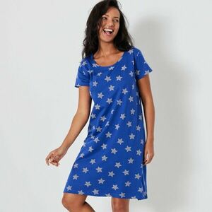 Rövid ujjú, csillagmintás hálóing kép