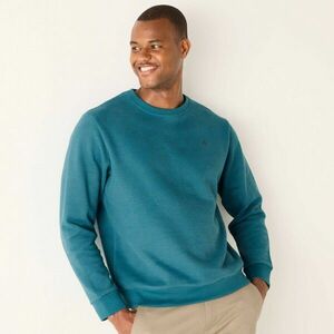 Meleg pulóver kerek nyakkal és elöl hímzéssel kép