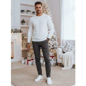 Férfi sötét szürke szabadidő nadrág kép