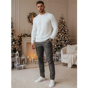 Férfi sötét szürke szabadidő nadrág kép