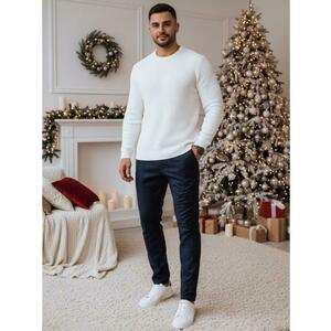 Férfi szabadidő nadrág, sötétkék kép