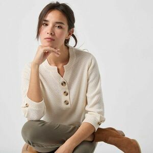 Gombos pulóver gyöngymintával kép