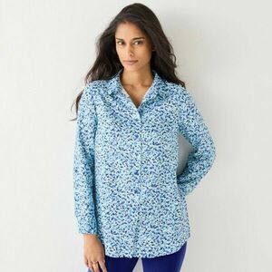 Hosszú ing minimalista mintával kép