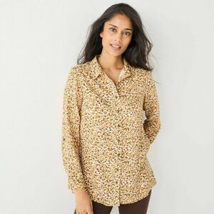 Hosszú ing minimalista mintával kép