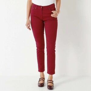 Karcsú, egyszínű 7/8-os nadrág kép