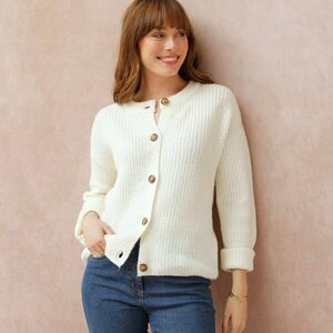 Egyszínű kötött pulóver kép