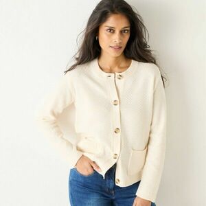 Gombos pulóver, gyöngymintával kép