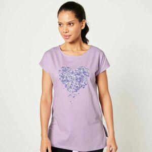 Kerek nyakú, mintás tunika kép