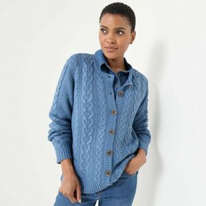 Gombos pulóver fonott mintával kép