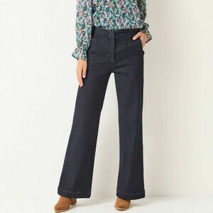 Széles szárú farmer kép