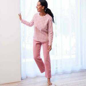 Polár pizsama kakasláb motívummal kép