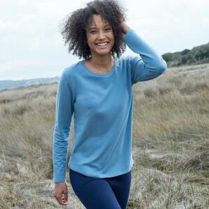 Molton meleg, kerek nyakú póló kép