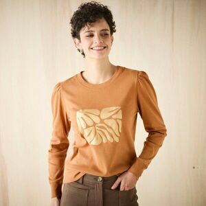 Hosszú ujjú póló nyomtatással kép