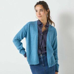 Moher és gyapjú keverék kardigán kép