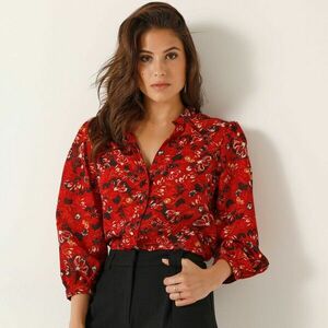 Virágmintás blúz kép