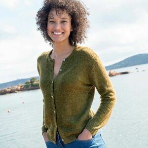 Moher és gyapjú keverék pulóver kép