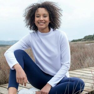 Meleg molton póló állógallérral kép