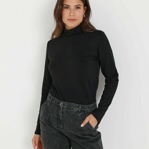 Meleg molton póló állógallérral kép