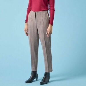 Cigarettanadrág glen mintával, kisebb alakra kép