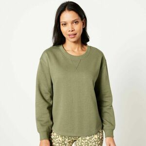 Moltonból készült bő pulóver kép