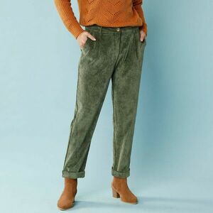 Kordbársony 7/8-os chino nadrág kisebb testalkatra kép