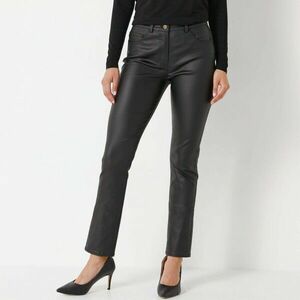 Egyenes műbőr nadrág kép