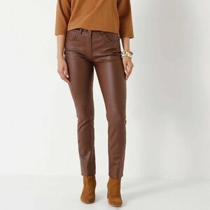 Egyenes műbőr nadrág kép